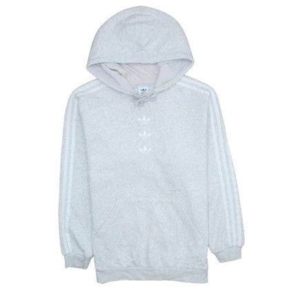 Womens UK Size 6 Adidas Grey Pullover Hoodie