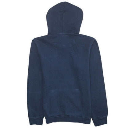 Mens UK Size S Adidas Blue Pullover Hoodie