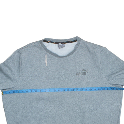 Mens UK Size 2XL Puma Blue Pullover Sweatshirt