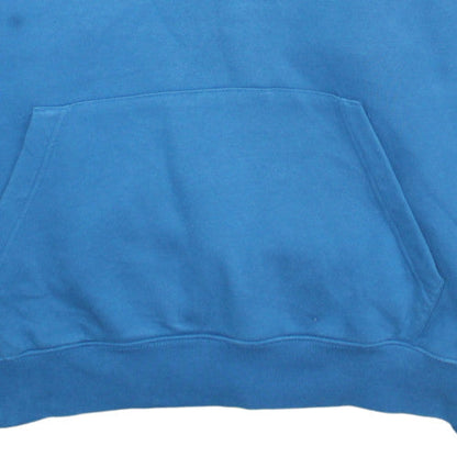 Mens UK Size L Nike Blue Pullover Hoodie