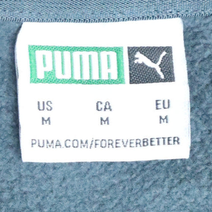 Mens UK Size M Puma Blue Pullover Sweatshirt