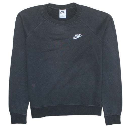 Mens UK Size S Nike Black Pullover Sweatshirt
