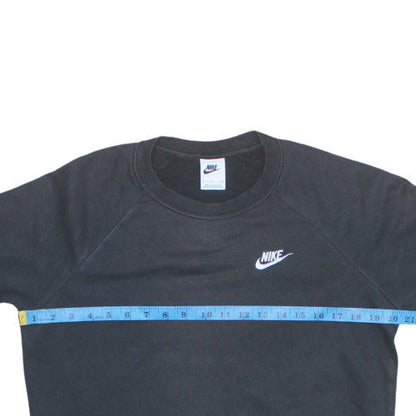 Mens UK Size S Nike Black Pullover Sweatshirt