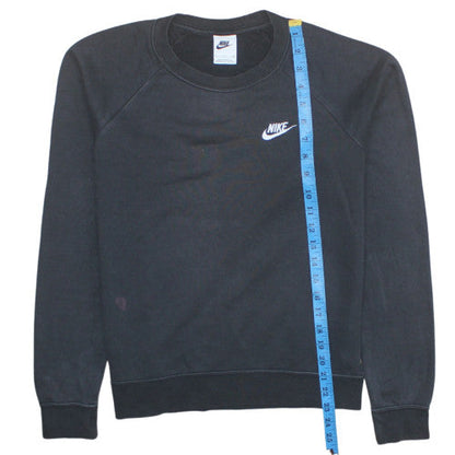 Mens UK Size S Nike Black Pullover Sweatshirt