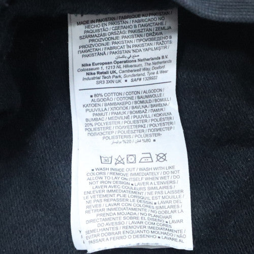 Mens UK Size S Nike Black Pullover Sweatshirt