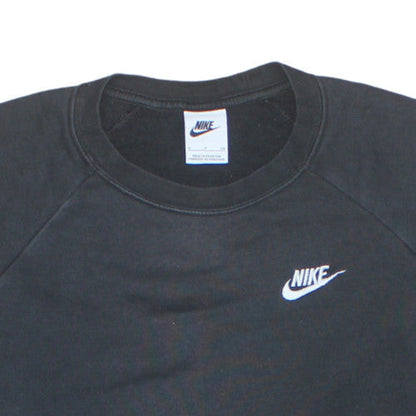 Mens UK Size S Nike Black Pullover Sweatshirt