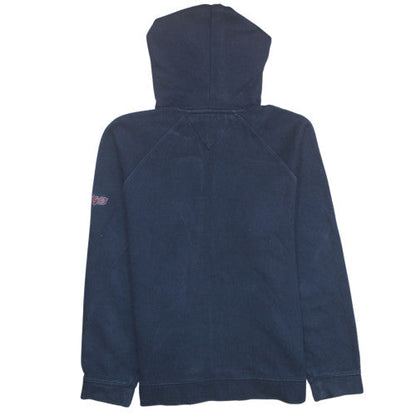 Mens UK Size M Tommy Hilfiger Blue Full Zip Hoodie