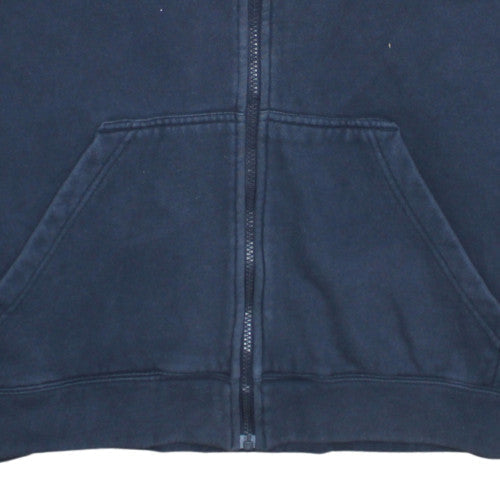 Mens UK Size M Tommy Hilfiger Blue Full Zip Hoodie
