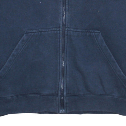 Mens UK Size M Tommy Hilfiger Blue Full Zip Hoodie