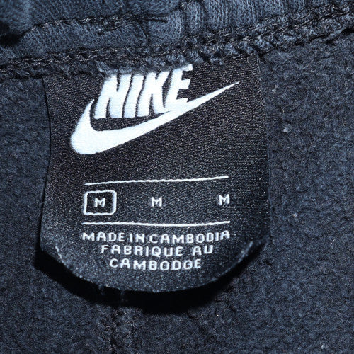 Nike Men Black M Jogger Sweatpants Cotton Blend Activewear