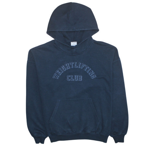 Mens UK Size S Gymshark Blue Pullover Hoodie