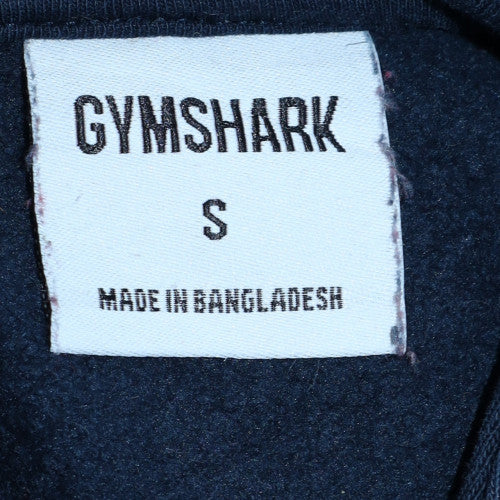 Mens UK Size S Gymshark Blue Pullover Hoodie