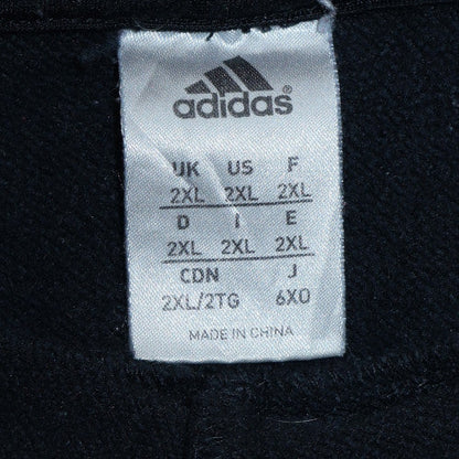 Mens UK Size 2XL Adidas Black Pullover Hoodie