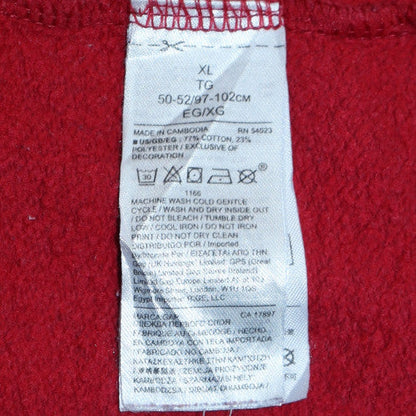 Mens UK Size XL GAP Red Pullover Hoodie