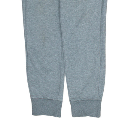 Puma Men's Grey Jogger Sweatpants M Regular Fit Fleece Tapered