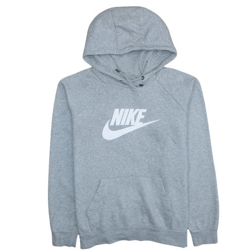 Mens UK Size L Nike Grey Pullover Hoodie
