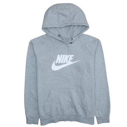 Mens UK Size L Nike Grey Pullover Hoodie