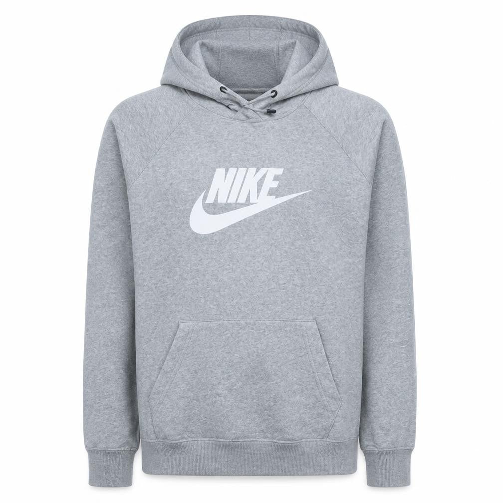 Mens UK Size L Nike Grey Pullover Hoodie