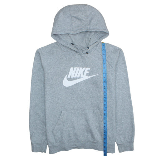 Mens UK Size L Nike Grey Pullover Hoodie