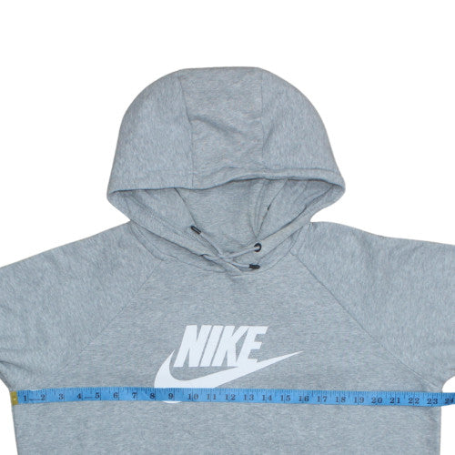 Mens UK Size L Nike Grey Pullover Hoodie