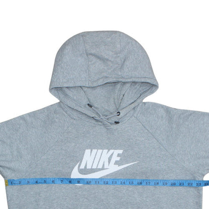 Mens UK Size L Nike Grey Pullover Hoodie