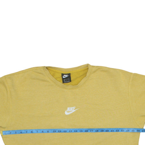 Womens UK Size XL Nike Yellow Pullover Sweatshirt