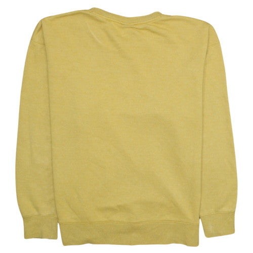 Womens UK Size XL Nike Yellow Pullover Sweatshirt