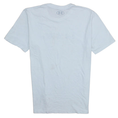 Under Armour Men's White Medium Sports Graphic Logo T-Shirt