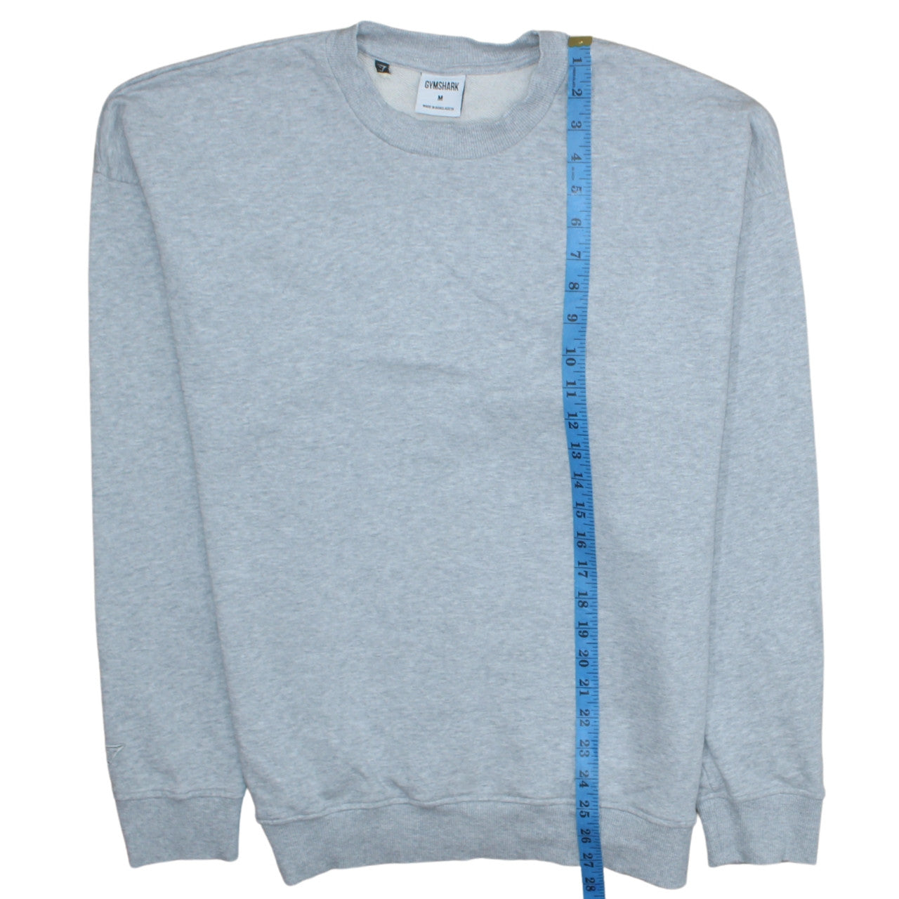 Mens UK Size M Gymshark Grey Pullover Sweatshirt