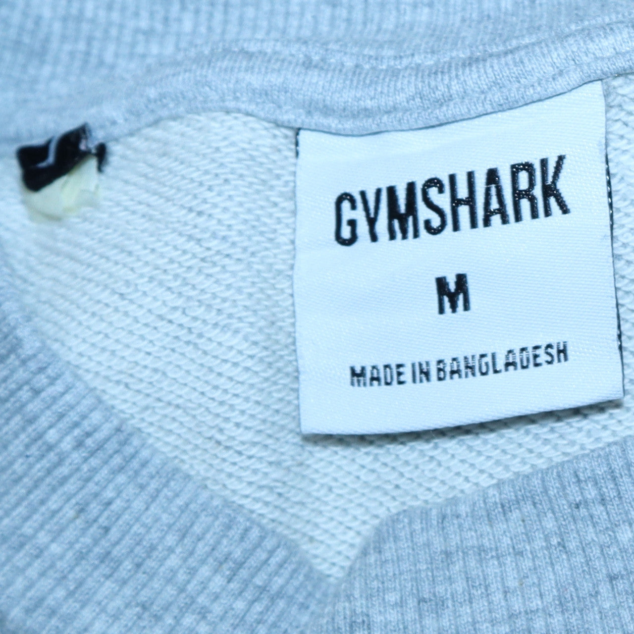 Mens UK Size M Gymshark Grey Pullover Sweatshirt