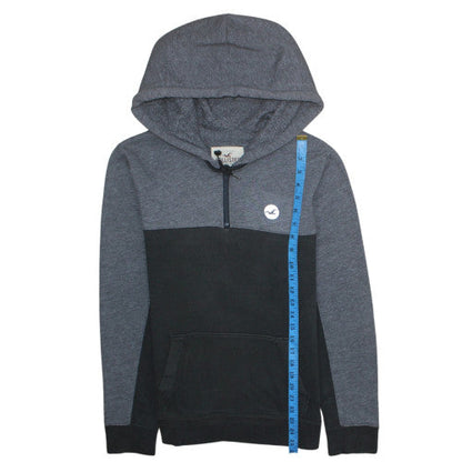 Mens UK Size S Hollister Grey Pullover Hoodie