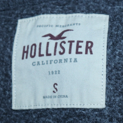 Mens UK Size S Hollister Grey Pullover Hoodie