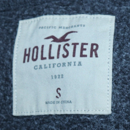 Mens UK Size S Hollister Grey Pullover Hoodie