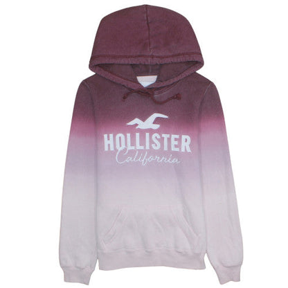 Mens UK Size S Hollister Purple Pullover Hoodie