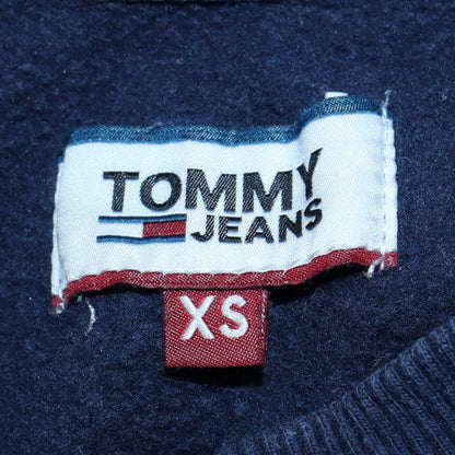 Mens UK Size XS Tommy Jeans Blue Pullover Sweatshirt