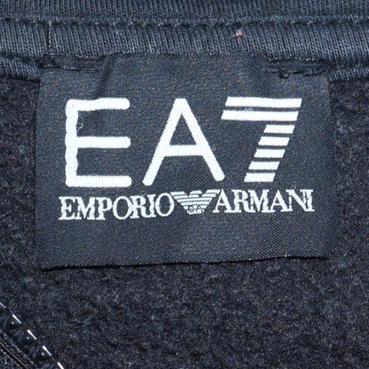 Mens UK Size M Emporio Armani Black Pullover Hoodie