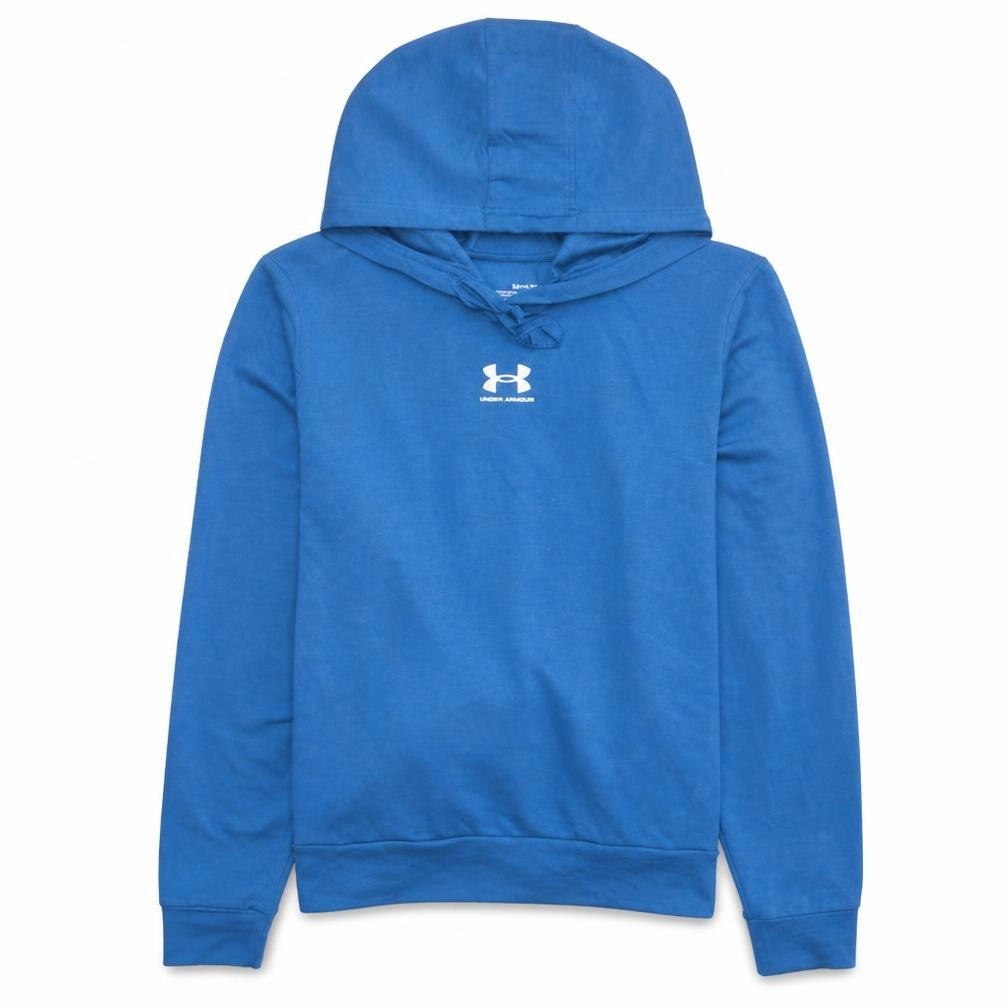 Mens UK Size S Under Armour Blue Pullover Hoodie