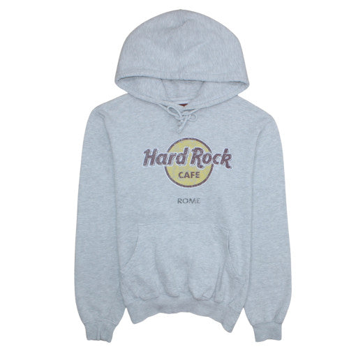 Mens UK Size M Hard Rock Cafe Grey Pullover Hoodie
