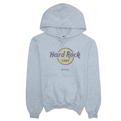 Mens UK Size M Hard Rock Cafe Grey Pullover Hoodie
