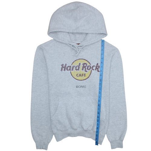 Mens UK Size M Hard Rock Cafe Grey Pullover Hoodie