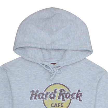 Mens UK Size M Hard Rock Cafe Grey Pullover Hoodie