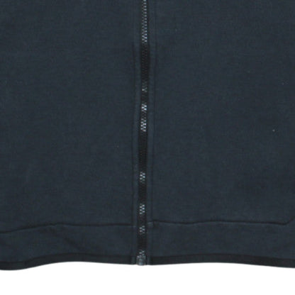 Nike Boys Black Full Zip Hoodie XL 158-170cm Fleece Lined Sportswear
