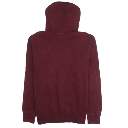 Mens UK Size M Nike Red Pullover Hoodie
