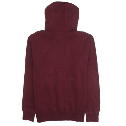 Mens UK Size M Nike Red Pullover Hoodie
