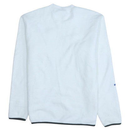 Mens UK Size L Champion White Pullover Sweatshirt