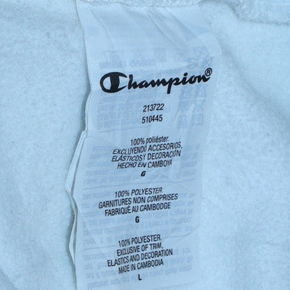 Mens UK Size L Champion White Pullover Sweatshirt
