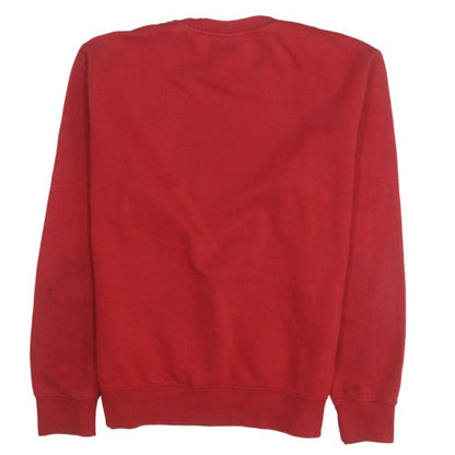 Mens UK Size M Nike Red Pullover Sweatshirt