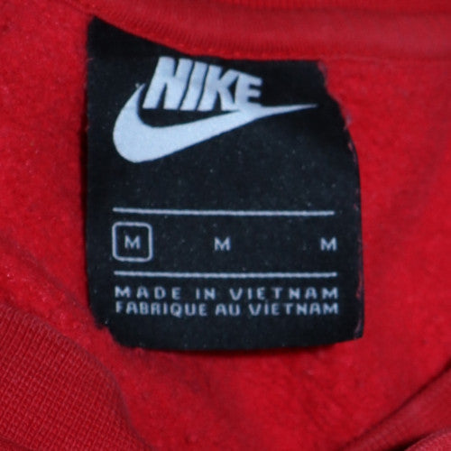 Mens UK Size M Nike Red Pullover Sweatshirt