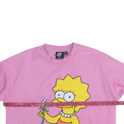 Womens UK Size XS Primark Pink Pullover Sweatshirt