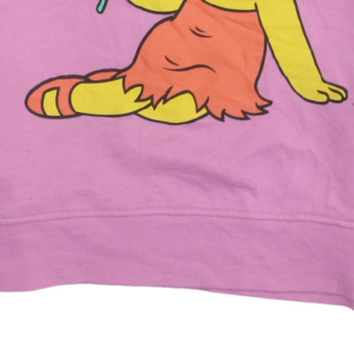 Womens UK Size XS Primark Pink Pullover Sweatshirt